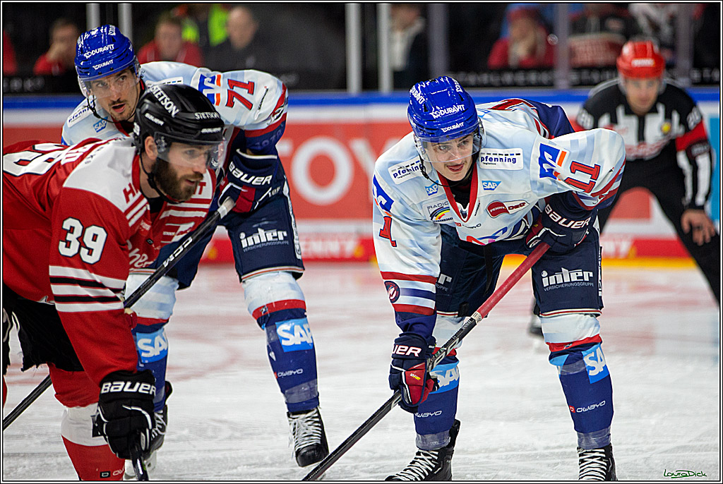 PENNY DEL; Koelner Haie-Adler Mannheim; Koeln, 26.03.2023